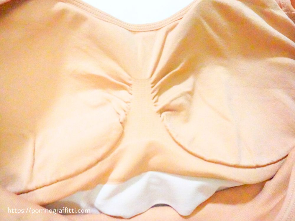 viageのナイトブラの裏側